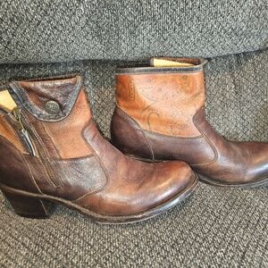J B Dillon leather boots